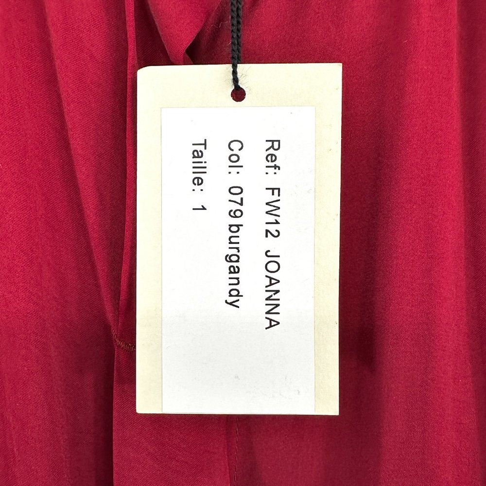 NWT IRO FW12 Joanna Burgundy Sleeveless Tunic / Mini Dress - Picture 5 of 7